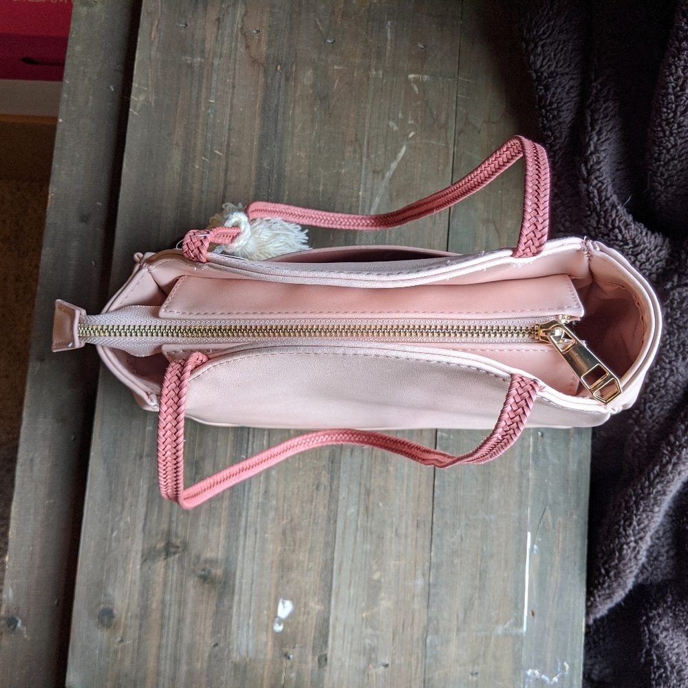 Blush Pink Round Purse - Picture 3 of 8